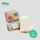 Bio Duschseife mit Seifensäckchen