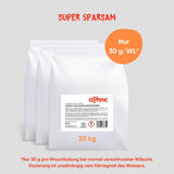 20 kg - Waschen für Sparfüchse