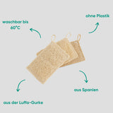 Luffa-Schwämme
