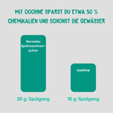 ooohne Spülmaschinenpulver