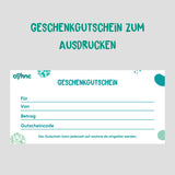 ooohne Geschenkgutschein